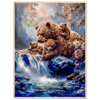 Premium Semi-Glossy Paper Wooden Framed Poster - My True Design