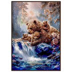 Premium Semi-Glossy Paper Wooden Framed Poster - My True Design