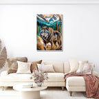 Premium Semi-Glossy Paper Wooden Framed Poster - My True Design