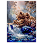 Premium Semi-Glossy Paper Wooden Framed Poster - My True Design