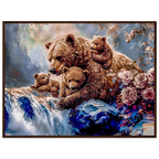 Premium Semi-Glossy Paper Wooden Framed Poster - My True Design