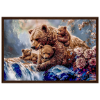 Premium Semi-Glossy Paper Wooden Framed Poster - My True Design