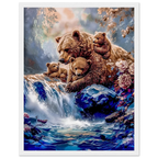 Premium Semi-Glossy Paper Wooden Framed Poster - My True Design