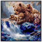 Premium Semi-Glossy Paper Wooden Framed Poster - My True Design