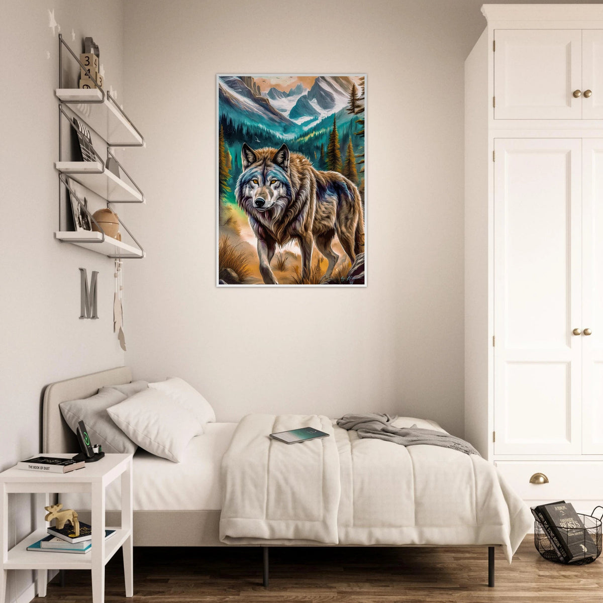 Premium Semi-Glossy Paper Wooden Framed Poster - My True Design