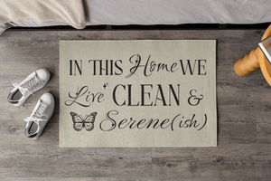 Recovery Doormat (Indoor) | Inspiring Sobriety | Clean & Serene(ish)