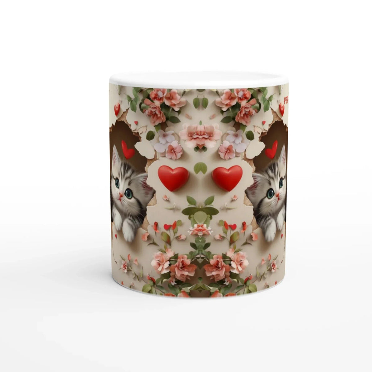 Stylish 11oz Ceramic Mug for Hot Beverages - My True Design