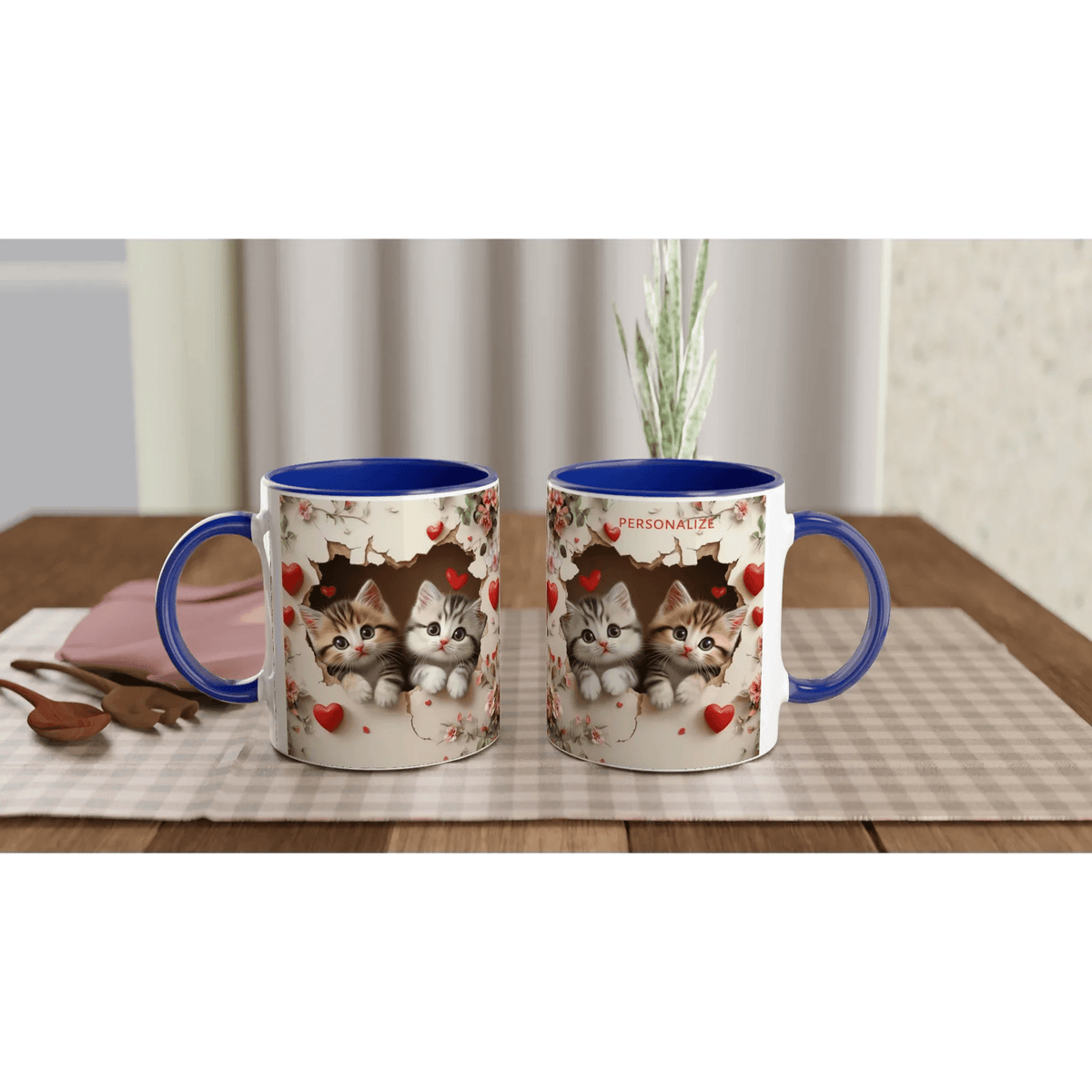 Stylish 11oz Ceramic Mug for Hot Beverages - My True Design