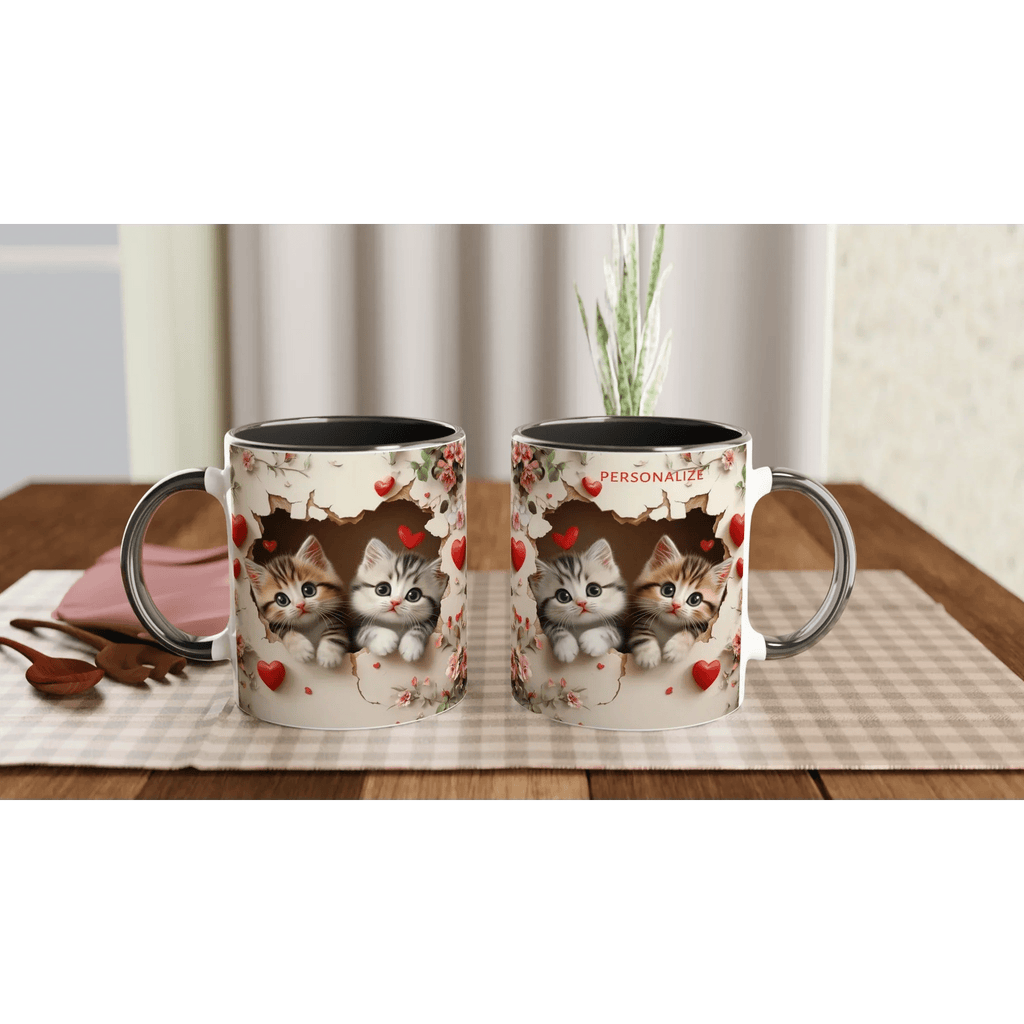 Stylish 11oz Ceramic Mug for Hot Beverages - My True Design