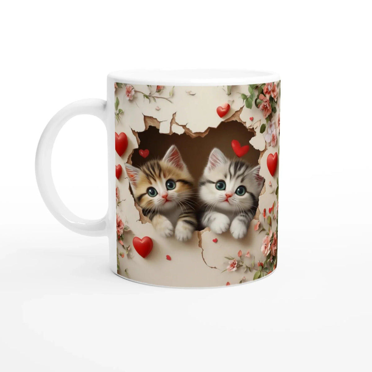Stylish 11oz Ceramic Mug for Hot Beverages - My True Design