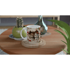 Stylish 11oz Ceramic Mug for Hot Beverages - My True Design