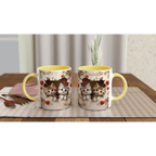 Stylish 11oz Ceramic Mug for Hot Beverages - My True Design