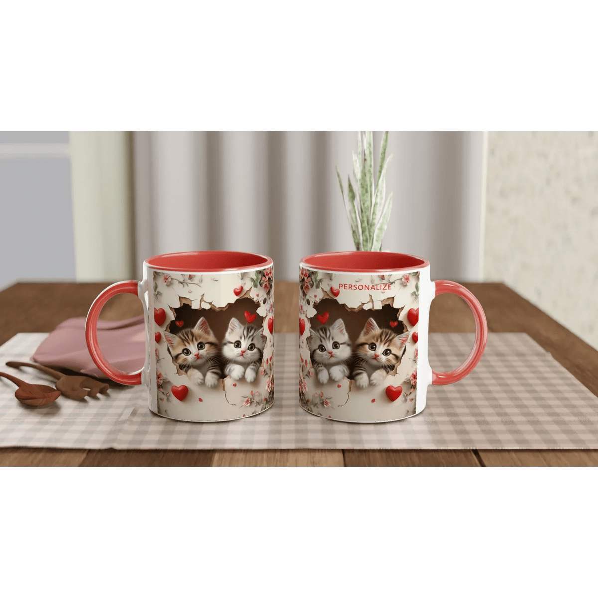 Stylish 11oz Ceramic Mug for Hot Beverages - My True Design
