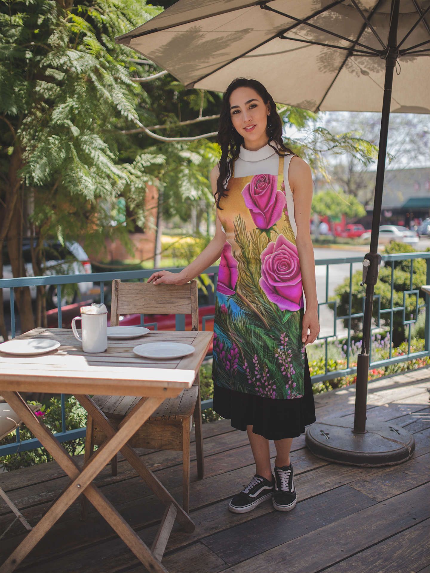Regal Splendor I Riverside Radiance Artist's Apron